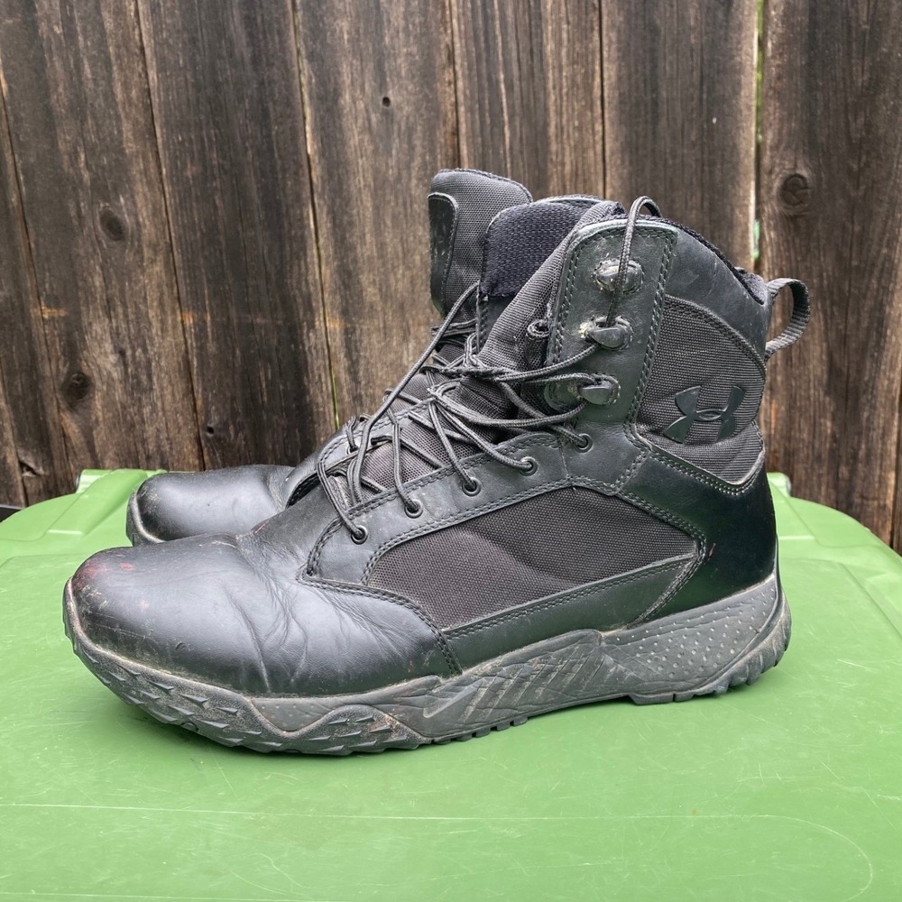 Under Armour Mens Valsetz RTS 1.5 Tactical Boots Black 1268951-001 Size 13